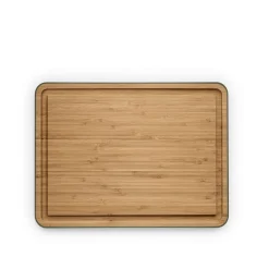 Bambuskärbräda med ränna - Green Tool - 39x28 cm