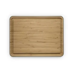 Bambuskärbräda med ränna - Green Tool - 39x28 cm