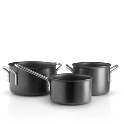 Black Line gryteset - 3 deler - keramisk Slip-Let® beläggning