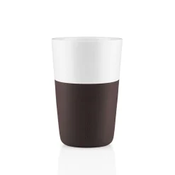 Café Latte-mugg - 2 stk - Chocolate