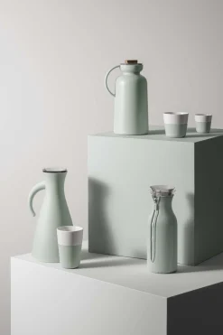 Café Latte-mugg - 2 stk - Sage