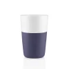 Caffe Latte-mugg - 2 st - Violet blue