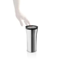 City To Go cup - 0,35 liter - steel / black
