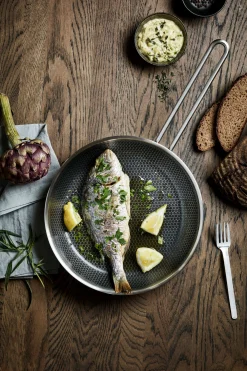 Multi Mosaic högpolerat stekpanna - 28 cm - keramisk Slip-Let®-beläggning