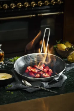 Multi Mosaic högpolerat stekpanna - 28 cm - keramisk Slip-Let®-beläggning