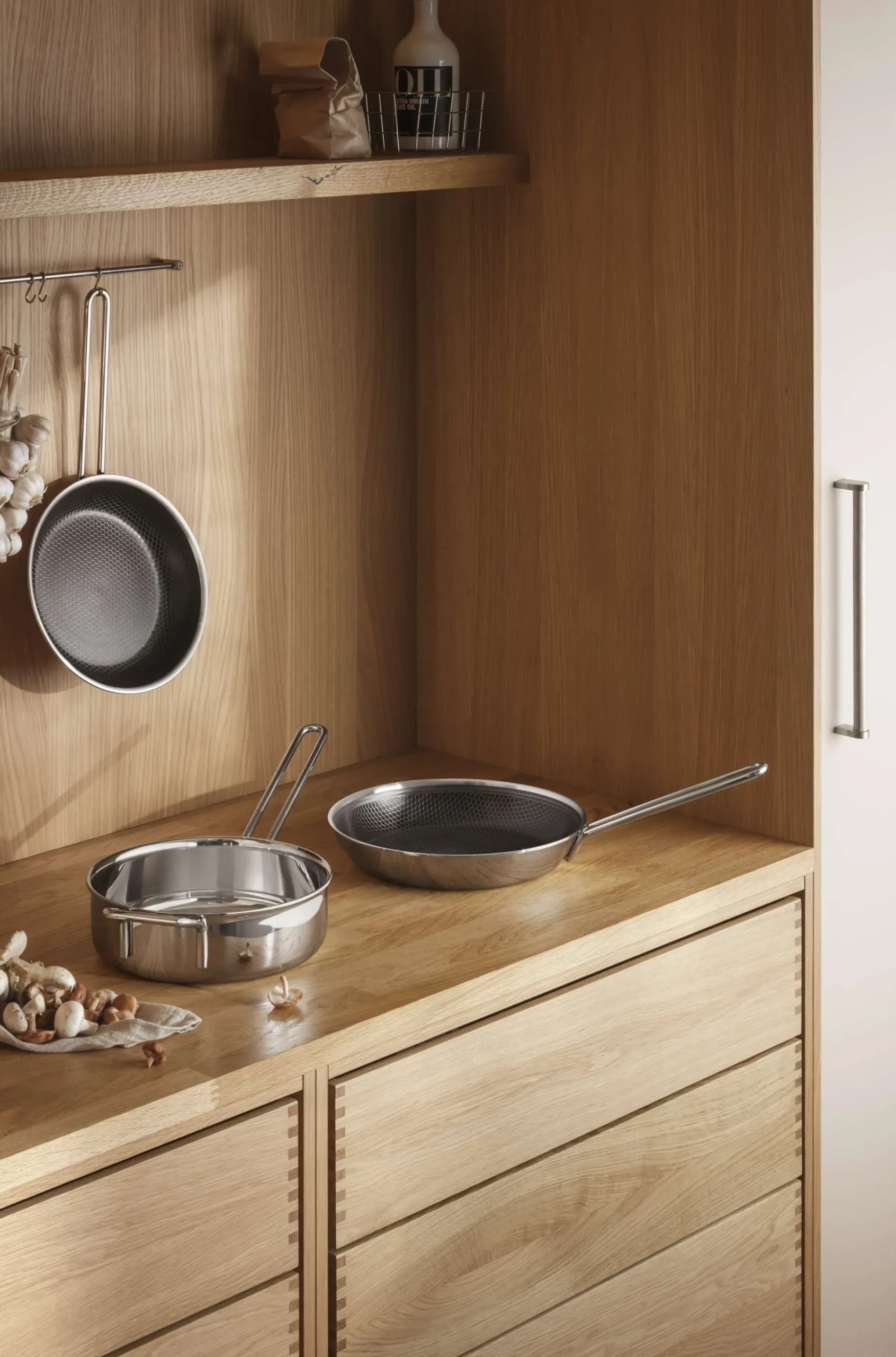 Multi Mosaic högpolerat stekpanna - 24 cm - keramisk Slip-Let®-beläggning