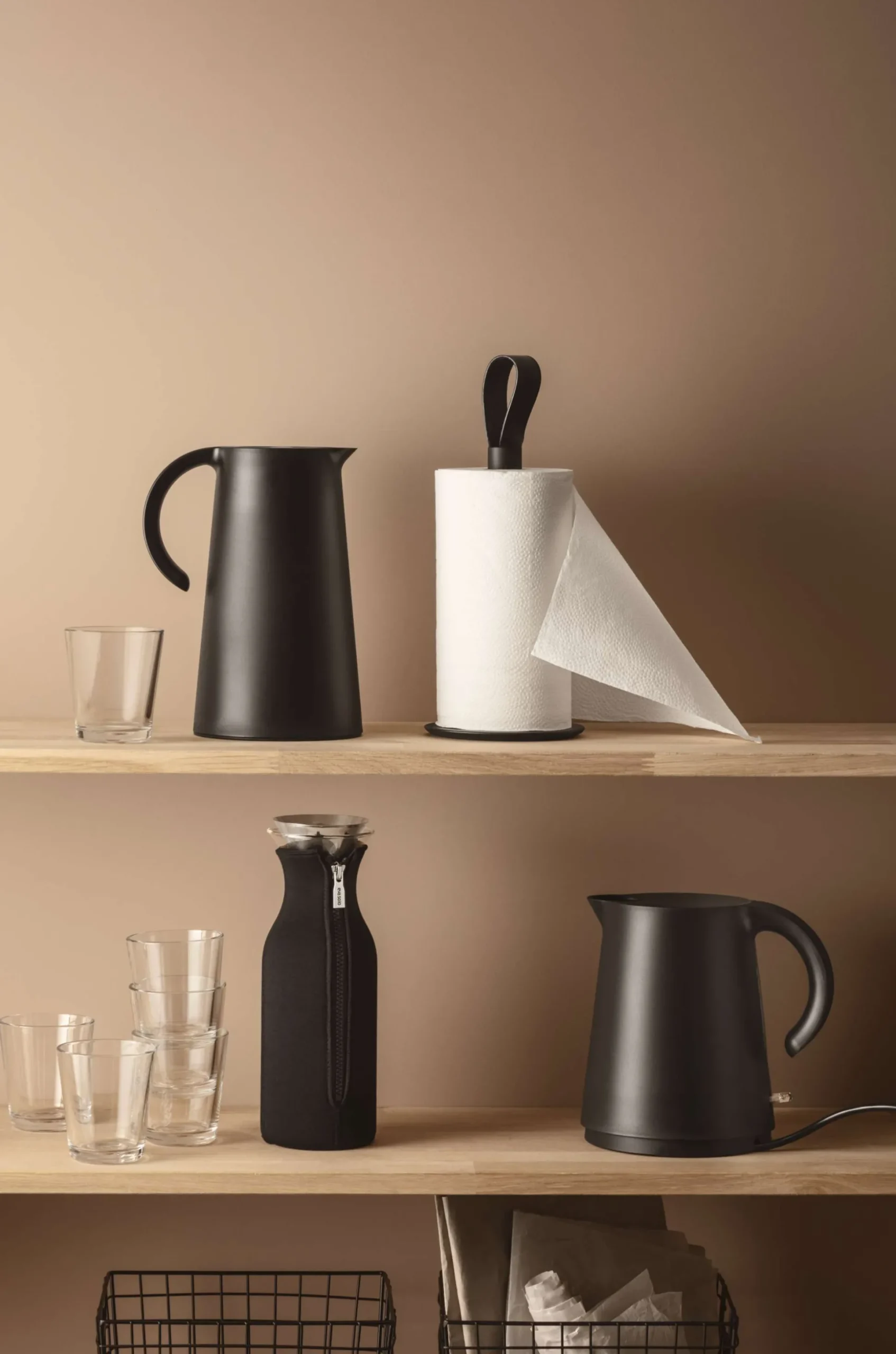 Rise termoskanna - 1 liter - Svart