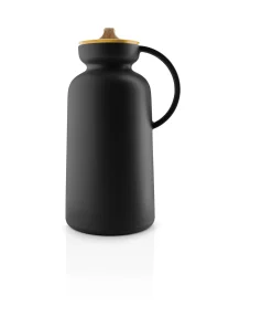 Silhouette termoaskanna - 1 liter - Sort / messing