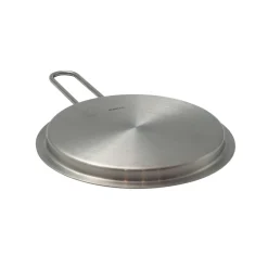 Tallrikslock 16 cm rostfritt stål