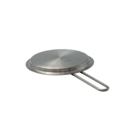 Tallrikslock 13 cm rostfritt stål