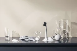 Tvåldispenser - Silikone - Marble grey