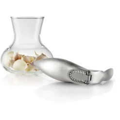 Vitlökspress - Med glasbehållare